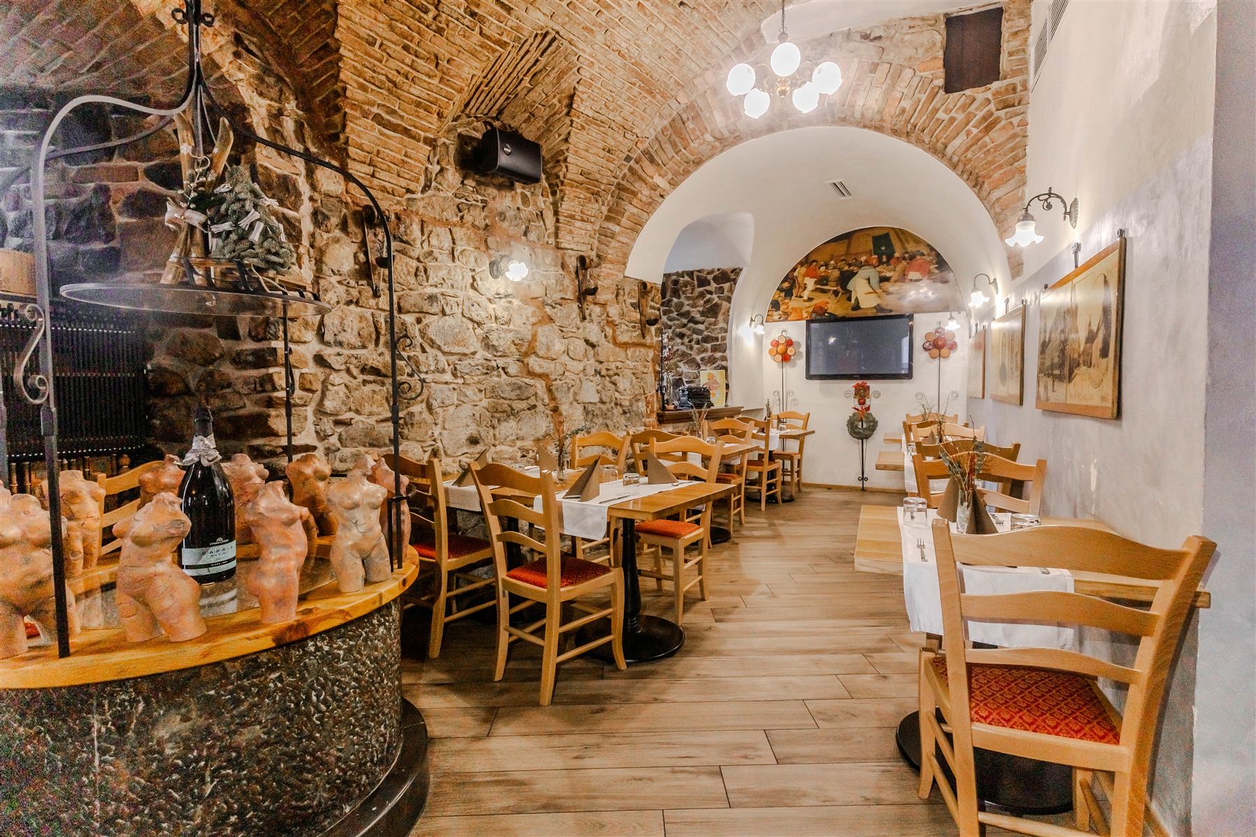 Arch room from bar angle